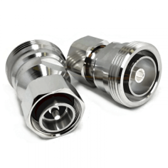 Adattatore Coassiale 7/16 DIN Femmina A 4.3/10 Mini DIN Maschio - RF 4.3/10 - Universale